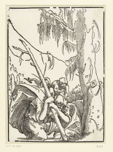 Heilige Christoffel by Albrecht Altdorfer