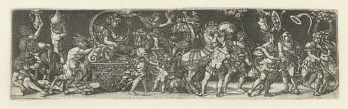 Triomf van Bacchus by Monogrammist AC (16e eeuw)