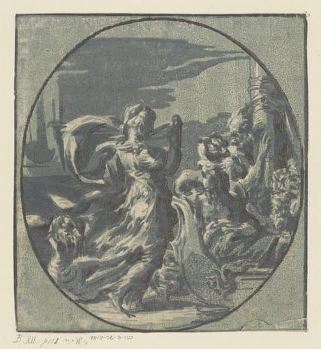 Circe drinkend by Antonio da Trento