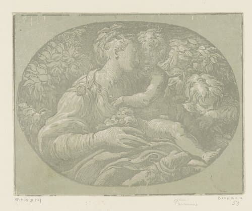 Maria met de roos by Antonio da Trento
