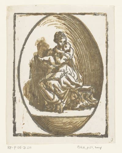 Maria met Kind by anonymous