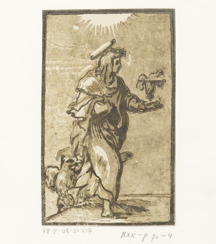 Christus en de twaalf apostelen by Antonio da Trento