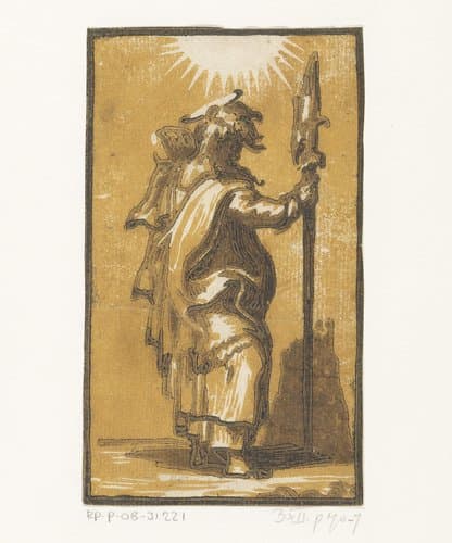 Christus en de twaalf apostelen by Antonio da Trento