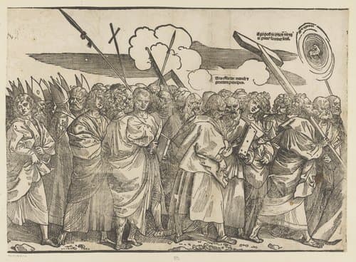 Triomf van Christus (tweede deel) by anonymous
