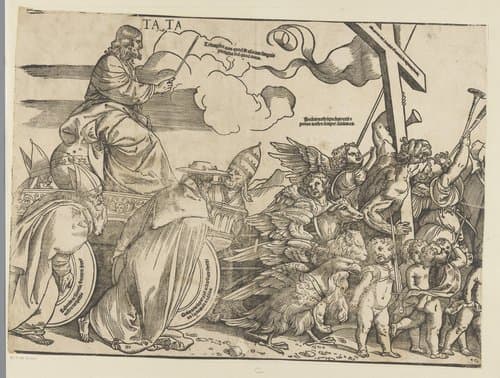 Triomf van Christus (derde deel) by anonymous