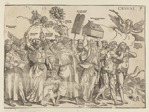 Triomf van Christus (vijfde deel) by anonymous