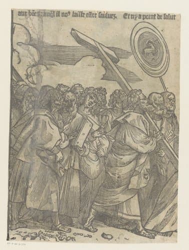 Triomf van Christus (vierde deel) by anonymous