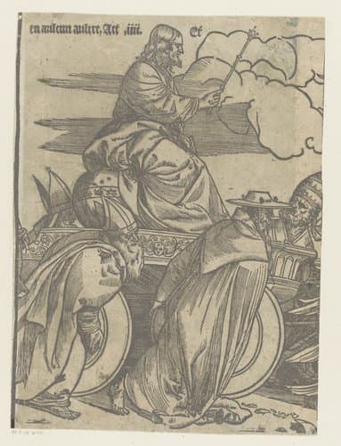 Triomf van Christus (vijfde deel) by anonymous