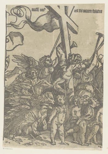 Triomf van Christus (zesde deel) by anonymous