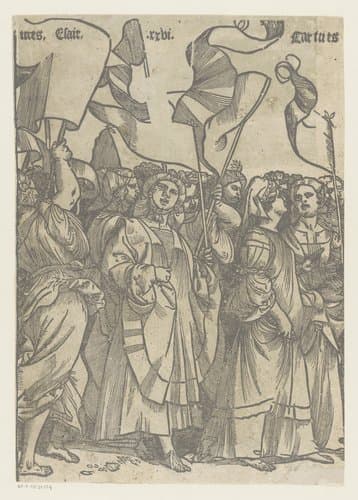 Triomf van Christus (achtste deel) by anonymous
