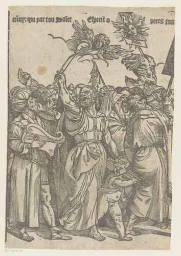Triomf van Christus (negende deel) by anonymous