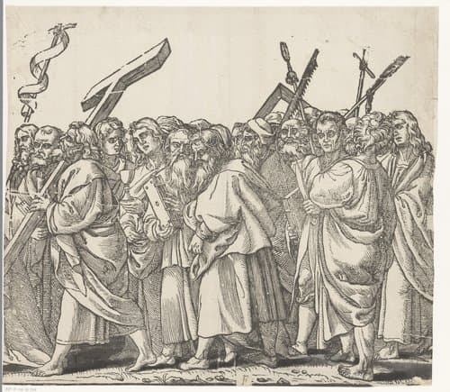 Triomf van Christus by Andrea Andreani