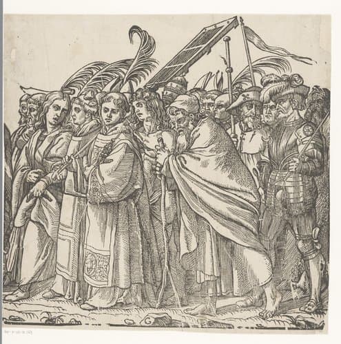 Triomf van Christus by Andrea Andreani