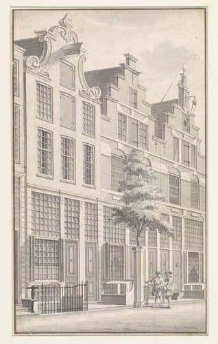 Huis van Hendrik Busserus op de Haarlemmerdijk by Hendrik van Hilten