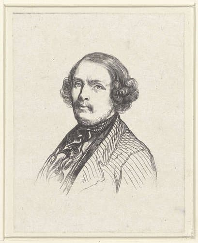 Portret van Josephus Laurentius Dijckmans by Henri Van der Haert