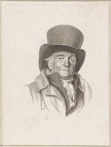 Portret van Johannes Petrus van Horstok by Jacob Ernst Marcus