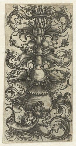 Ornament met bladranken by Monogrammist DVE