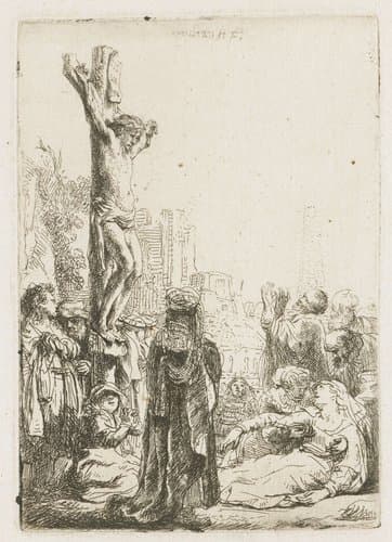 The Crucifixion by Rembrandt van Rijn