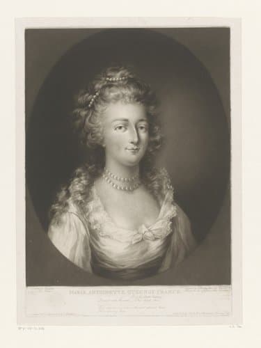 Portret van Marie Antoinette, koningin van Frankrijk by John Murphy