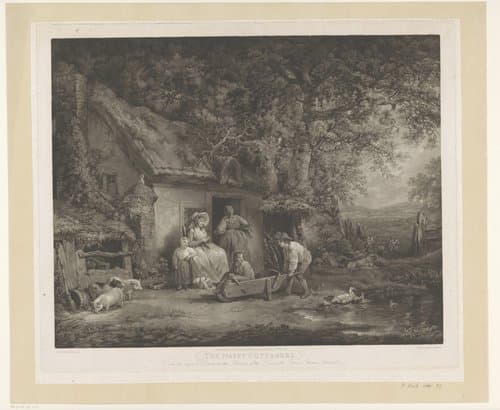 The Happy Cottagers by Joseph Grozer