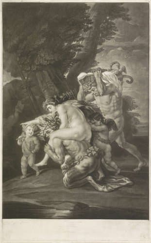 Bacchanten by Philippe Joseph Tassaert