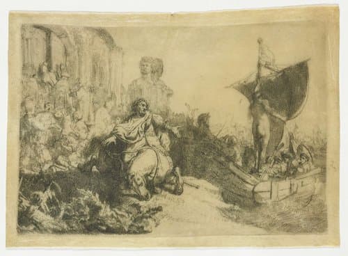 The Ship of Fortune by Rembrandt van Rijn