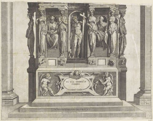 Allegorie van het Christelijk Geloof by Cherubino Alberti