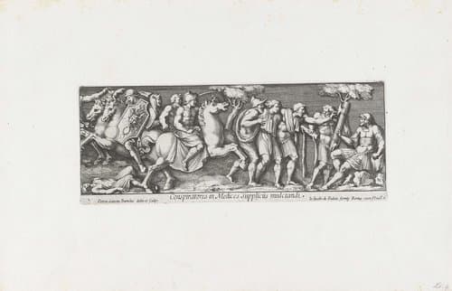 Conspiratores in Medices suppliciis mulctandi by Pietro Sante Bartoli