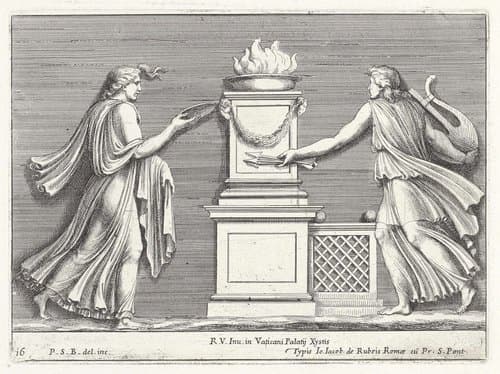Offerritueel by Pietro Sante Bartoli