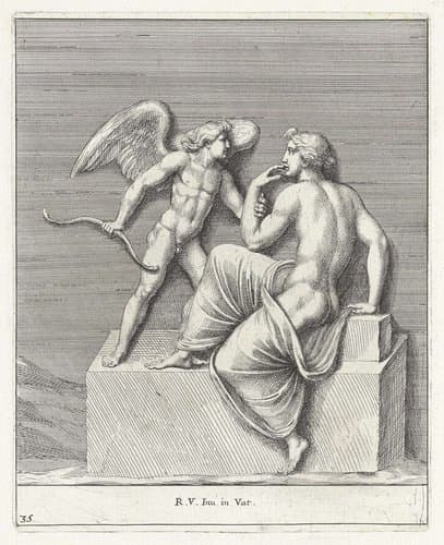 Venus en Amor by Pietro Sante Bartoli