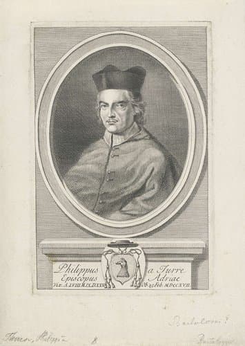 Portret van bisschop Filippo della Torre by anonymous