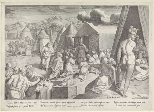 Wijding van de Levieten by Aliprando Caprioli