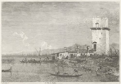 La Torre di Malghera by Canaletto