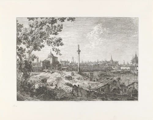 Vedute altre prese da i Luoghi altre ideate da Antonio Canal by Canaletto