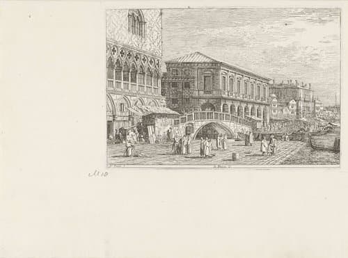Le preson V by Canaletto