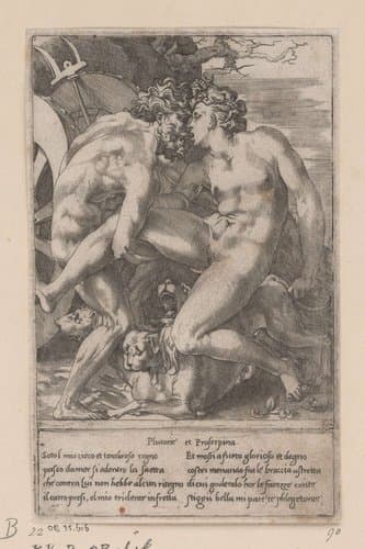 Loves of the Gods by Giovanni Jacopo Caraglio
