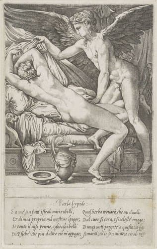 De liefdes van de goden by Giovanni Jacopo Caraglio