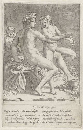 De liefdes van de goden by Giovanni Jacopo Caraglio