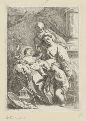 Heilige Familie met de jonge Johannes de Doper
