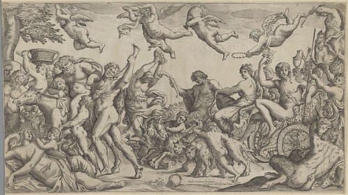 Triomf van Bacchus en Ariadne by anonymous