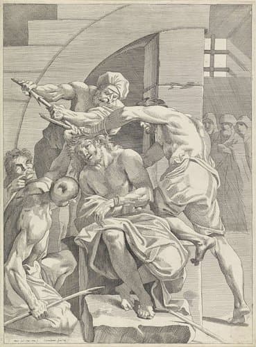 Doornenkroning by Giovanni Battista Coriolano