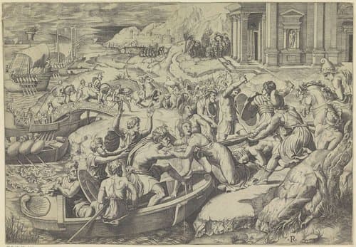 De ontvoering van Helena by Marco Dente