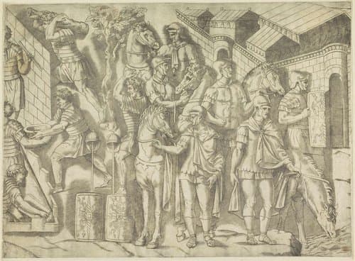 Romeinse soldaten by Marco Dente
