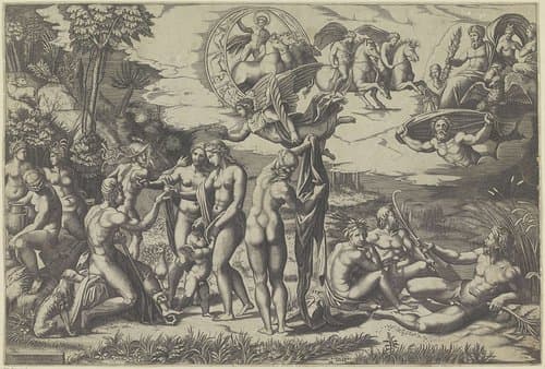 Het oordeel van Paris by Marco Dente