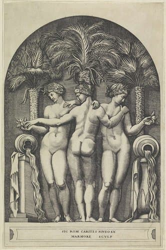 Drie gratiën by anonymous