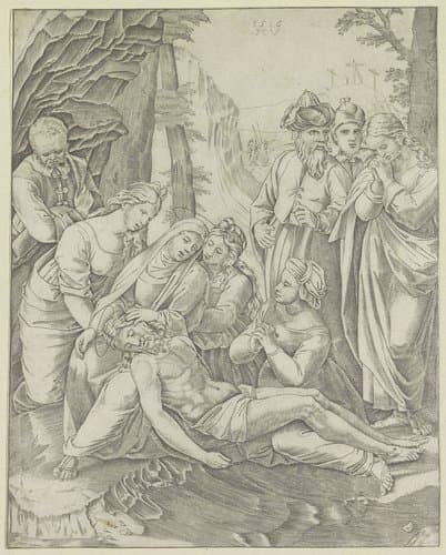 Bewening by Agostino Veneziano