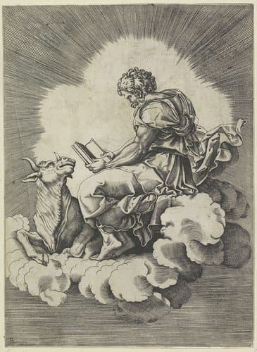 Lucas de evangelist by anonymous