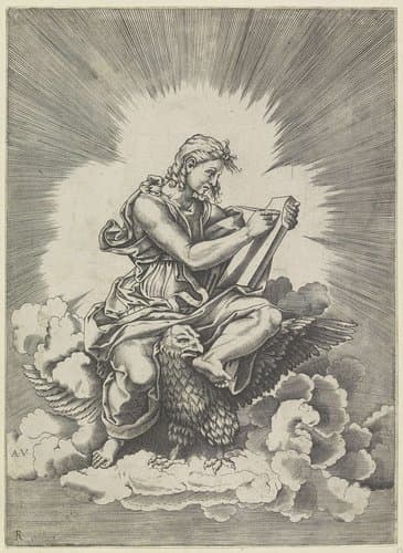 De vier evangelisten (kopieën) by anonymous