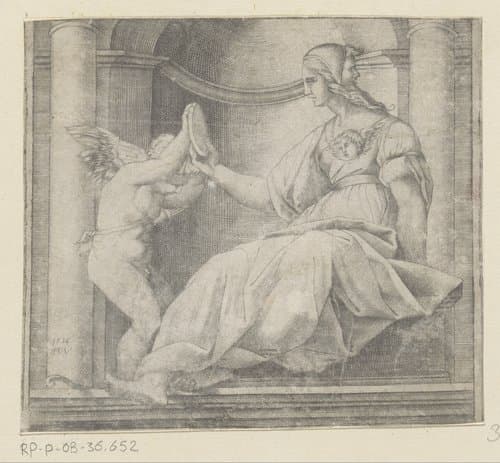 Voorzichtigheid by Agostino Veneziano