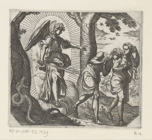 De schepping by Antonio Tempesta